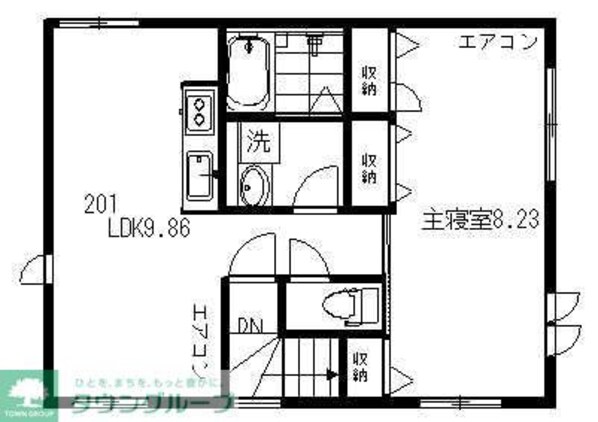 メゾン・ド・あしびの物件間取画像